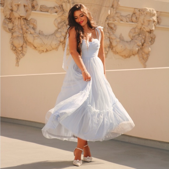 Baby Blue Gown - Picture 1 of 8